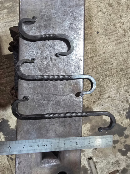 Square Twisted 'S' Hook