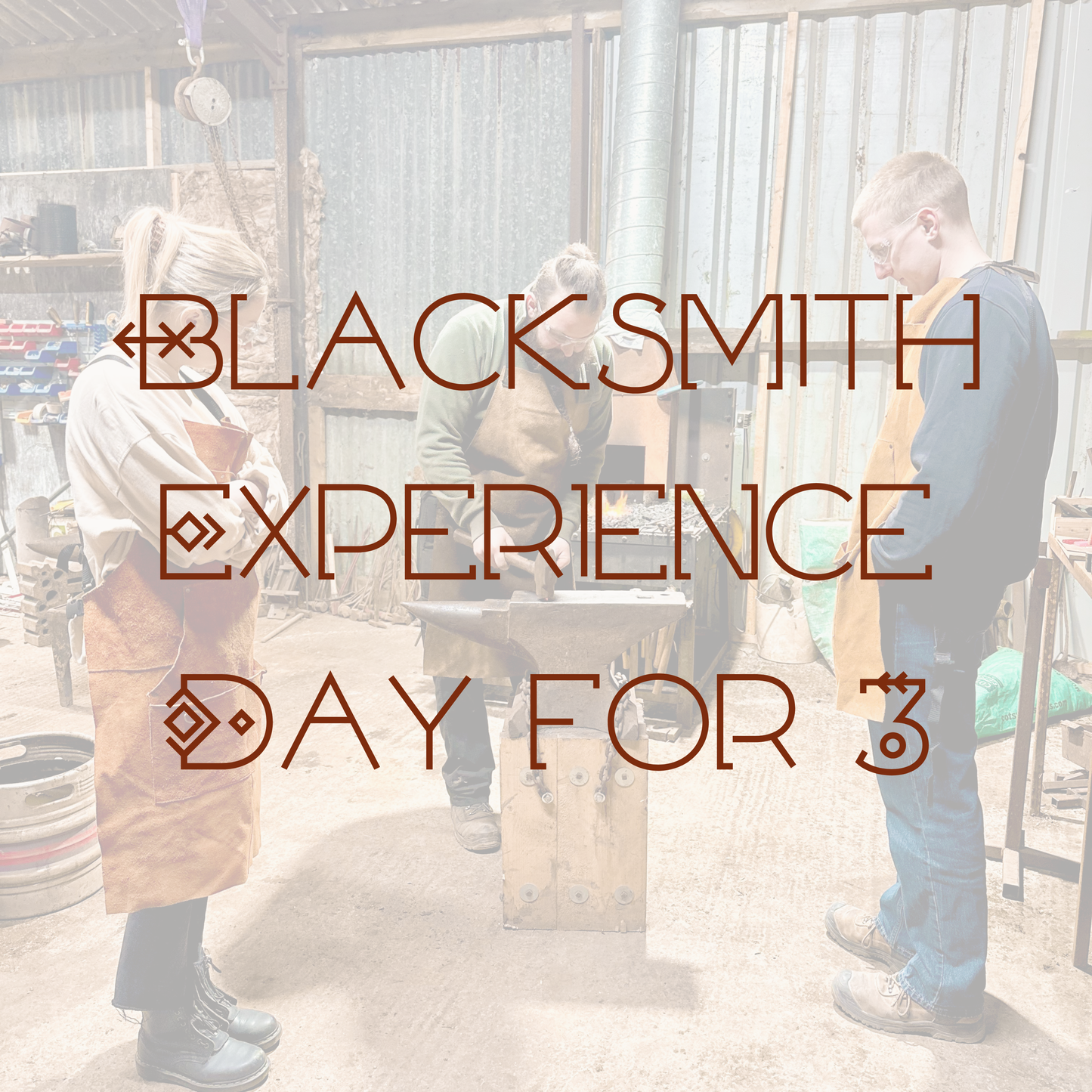 Blacksmith Experience Day for 3