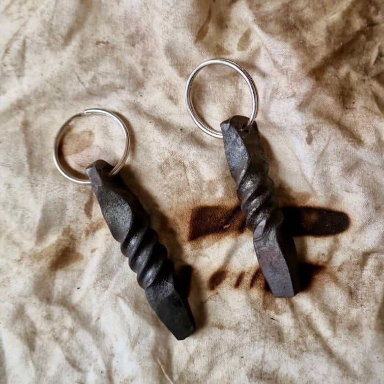 Twist Pendant Keyring