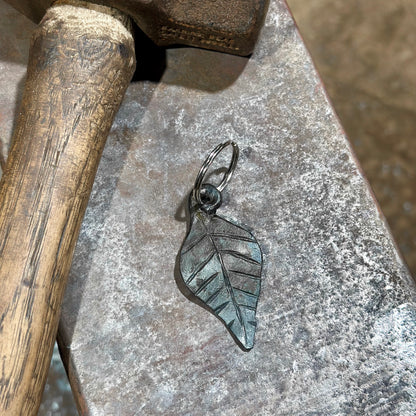 Leaf Keyring