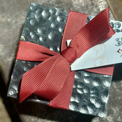 Set of 4 Coasters - Dot Texture